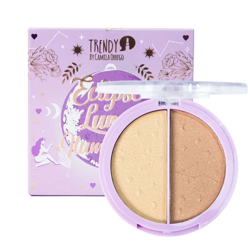 Iluminador Eclipse Lunar Trendy EL125 – Brillo Natural y Elegante ✨🌙