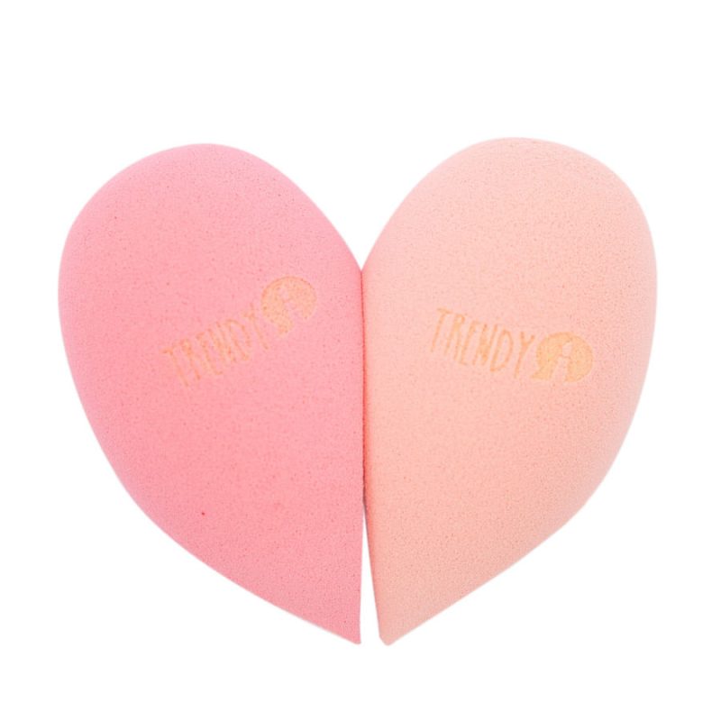 Trendy Corazón – Dúo de Esponjas para Maquillaje 💖Ref Mshg-2