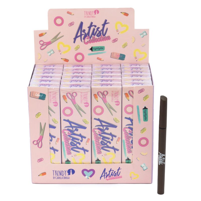 Trendy Artist Collection – Delineador Plumón Profesional ref ac30 🎨✨