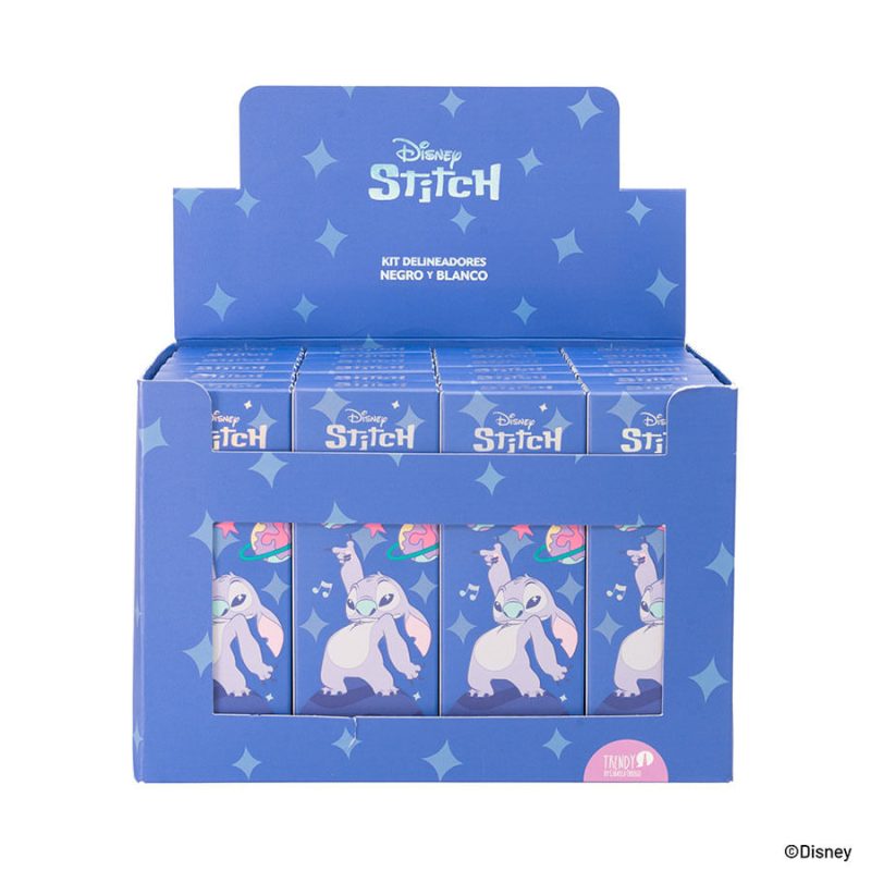 Kit x2 Delineadores Stitch - Precisión y Estilo en un Solo Toque Dy2081 ✨💙