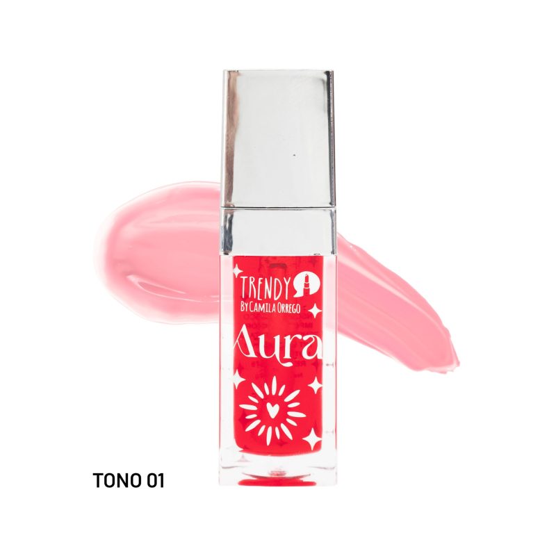 Brillo de Labios Gloss Aura Trendy BAT1878 – Brillo, Hidratación y Volumen en un Solo Paso