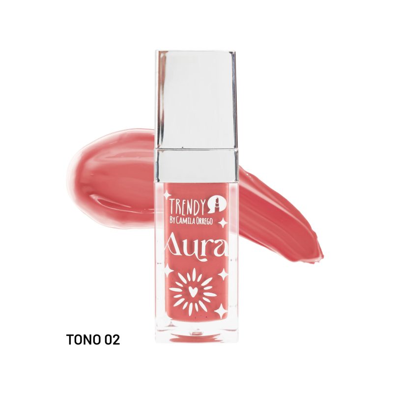Brillo de Labios Gloss Aura Trendy BAT1878 – Brillo, Hidratación y Volumen en un Solo Paso