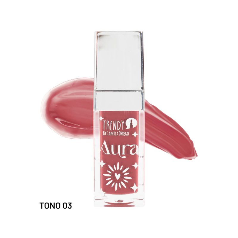 Brillo de Labios Gloss Aura Trendy BAT1878 – Brillo, Hidratación y Volumen en un Solo Paso