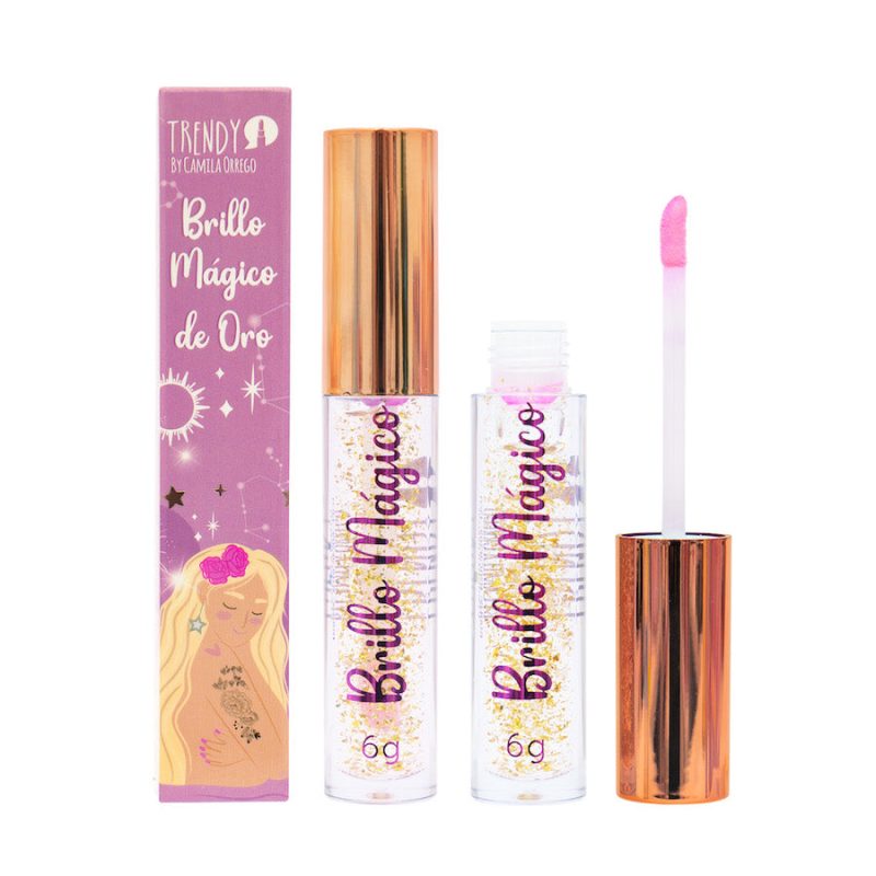 Brillo Mágico de Oro Trendy 24K REF BTM820 ✨💖