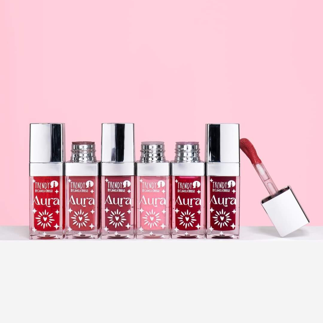 Brillo de Labios Gloss Aura Trendy BAT1878 – Brillo, Hidratación y Volumen en un Solo Paso